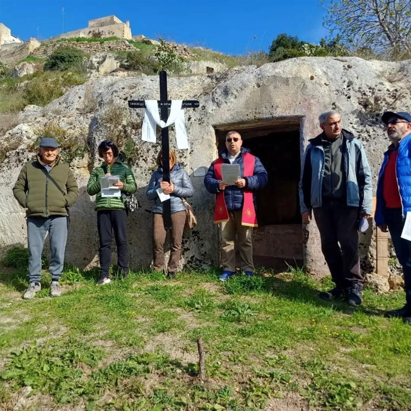 Crucifissi nella gravina Madonna della Scala di Massafra