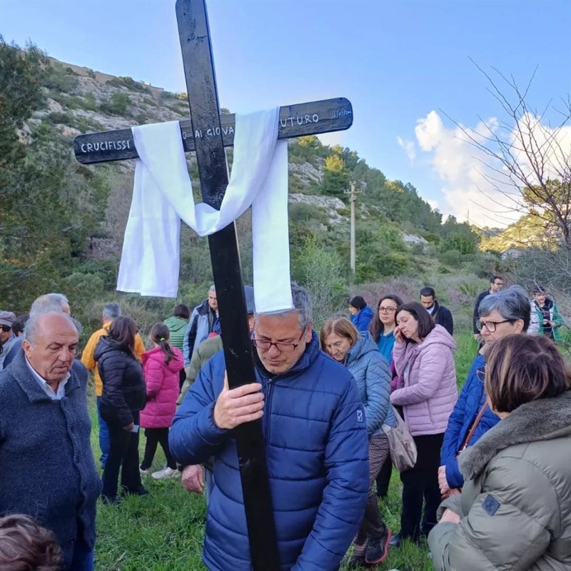 Crucifissi nella gravina Madonna della Scala di Massafra