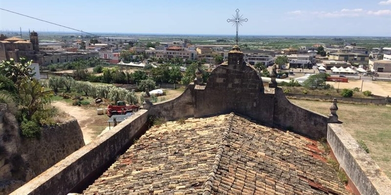 Tetto del Santuario della Madonna di Tutte le Grazie