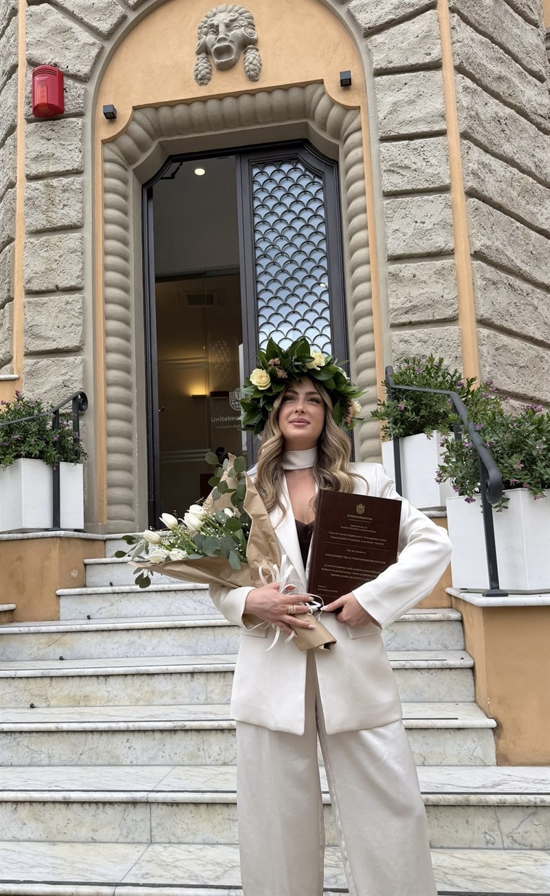 Congratulazioni a Arianna Gasparre