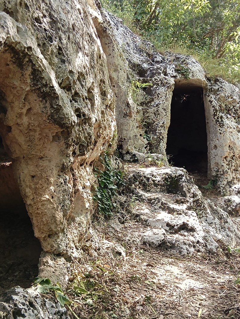 Il percorso che conduce alla grotta del Mago Greguro