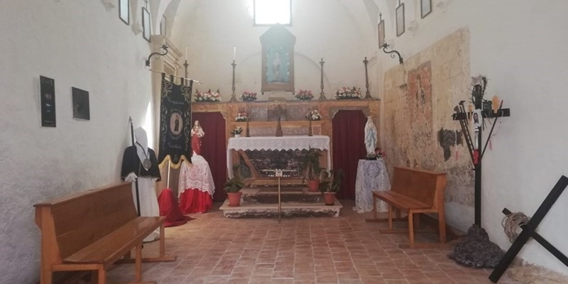 Linterno della chiesa di San Giovanni al Muricello Linterno della chiesa di San Giovanni al Muricello
