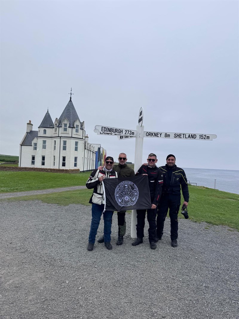 Il Moto Club Greguro conquista le Highlands scozzesi