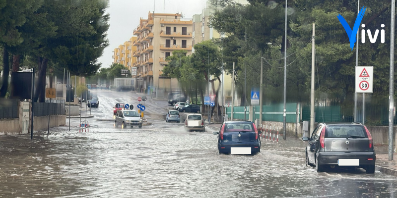 Gli allagamenti a Massafra