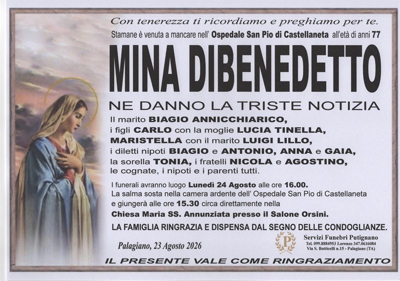 manifesto funebre