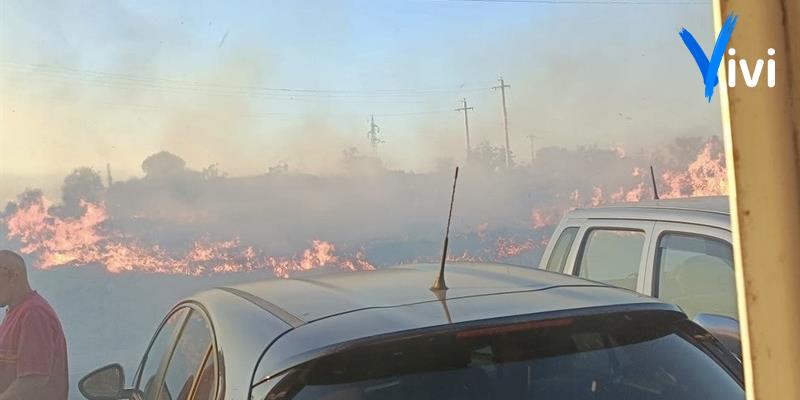 L’incendio