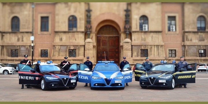 Carabinieri, Polizia, Guardia di Finanza