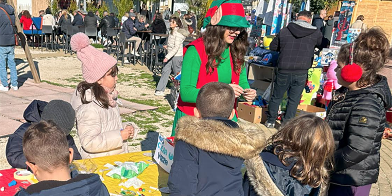 Tante famiglie premiano “Il Parco di Natale” a Lama Pezzavilla Tante famiglie premiano “Il Parco di Natale” a Lama Pezzavilla