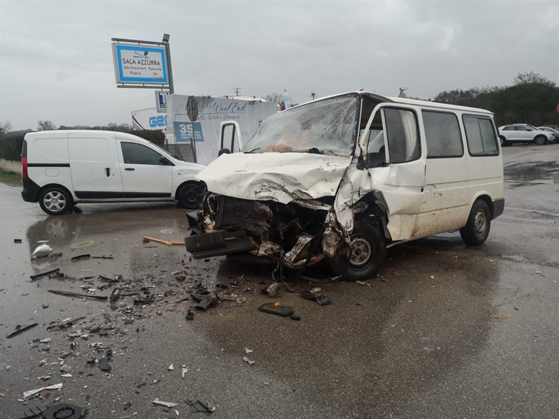 Incidente in località San Basilio