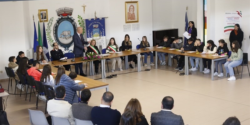 La proclamazione del consiglio comunale junior La proclamazione del consiglio comunale junior