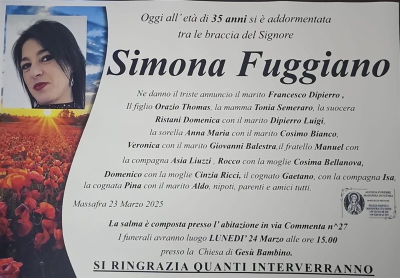 manifesto funebre