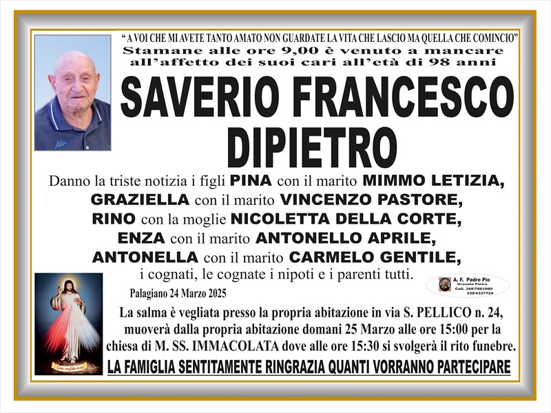 manifesto funebre