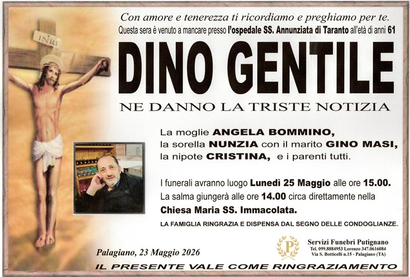manifesto funebre