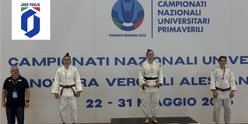Judo, Rossana Tocci conquista il titolo nazionale universitario