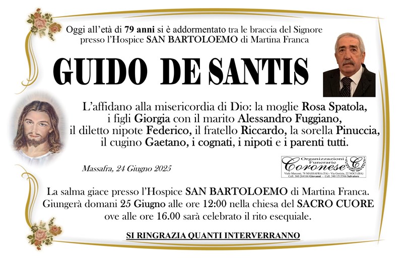 manifesto funebre
