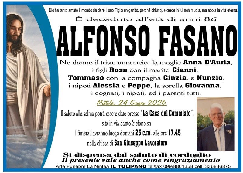 manifesto funebre