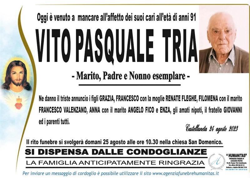manifesto funebre
