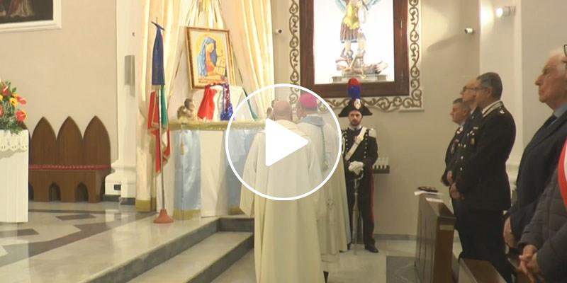 La compagnia dei carabinieri di Castellaneta onora la Virgo Fidelis