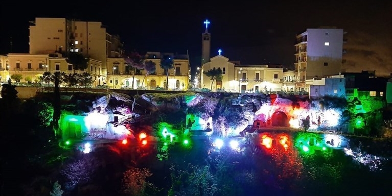 Luminarie natalizie - Foto di repertorio