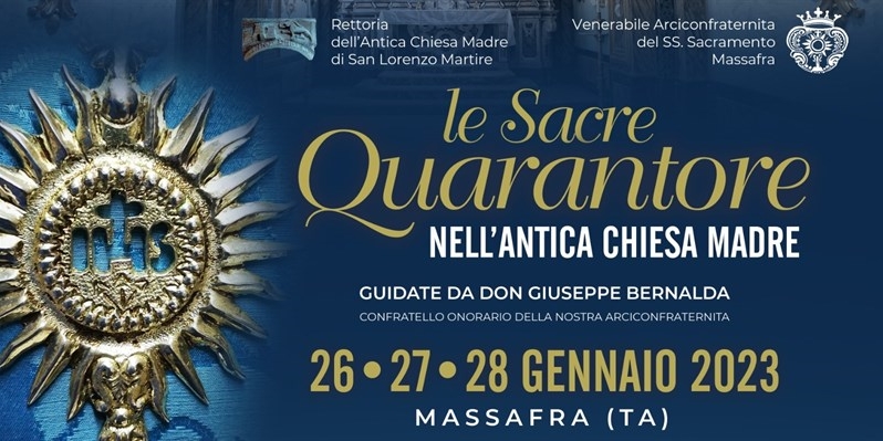 Le sacre Quarantore Le sacre Quarantore