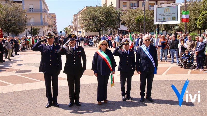 La cerimonia del 25 aprile a Massafra
