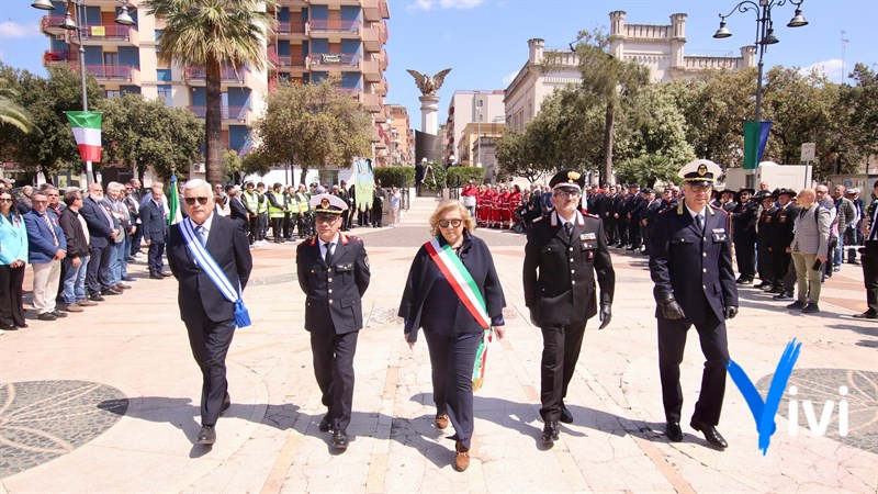 La cerimonia del 25 aprile a Massafra