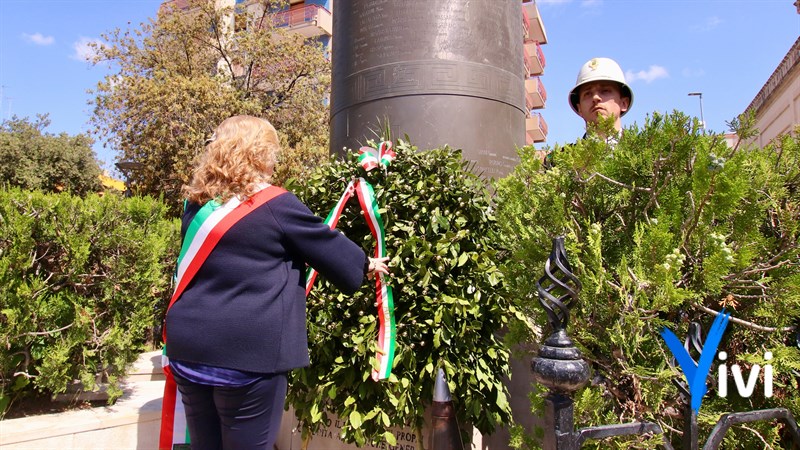 La cerimonia del 25 aprile a Massafra