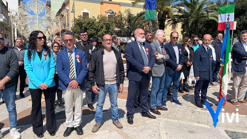 La cerimonia del 25 aprile a Massafra