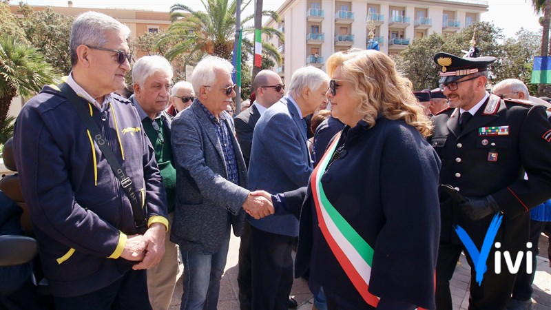 La cerimonia del 25 aprile a Massafra
