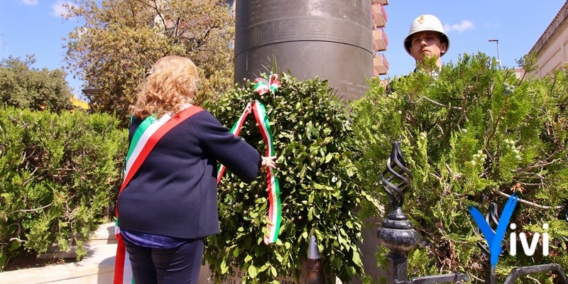 La cerimonia del 25 aprile a Massafra