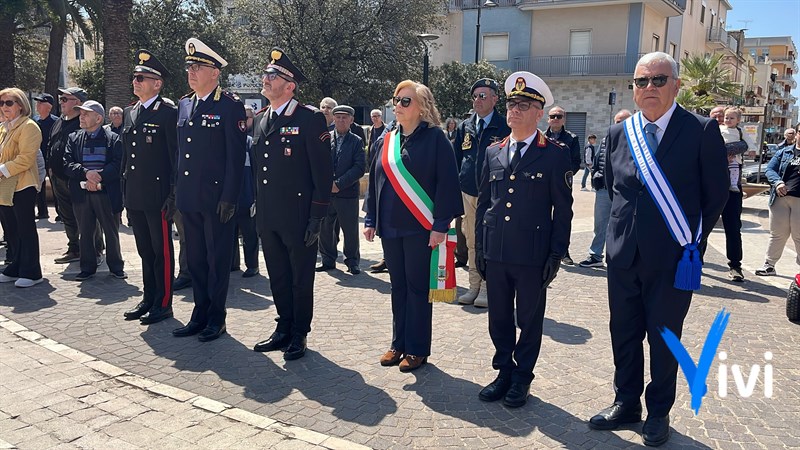 La cerimonia del 25 aprile a Massafra