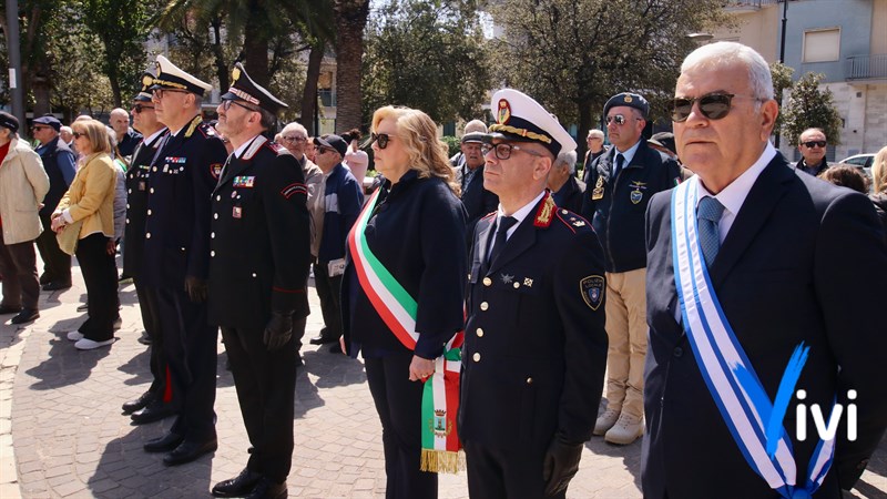 La cerimonia del 25 aprile a Massafra