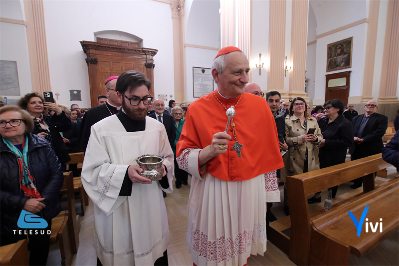 Zuppi a Massafra per i 250 anni del Patrocinio della Madonna della Scala