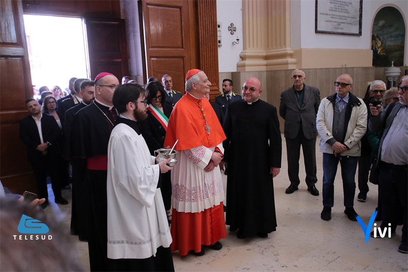 Zuppi a Massafra per i 250 anni del Patrocinio della Madonna della Scala