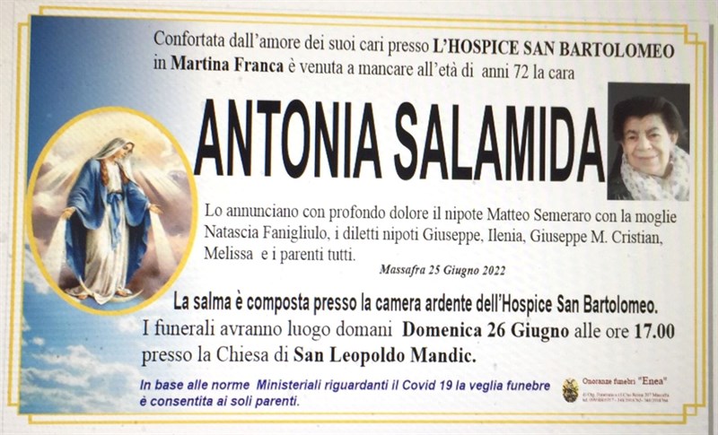 manifesto funebre
