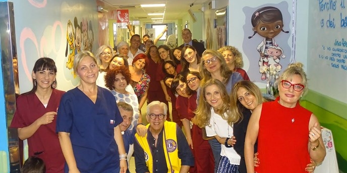 Il reparto di Pediatria del San Pio di Castellaneta Il reparto di Pediatria del San Pio di Castellaneta
