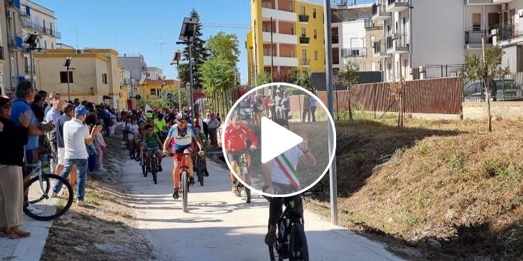 Inaugurata la nuova pista ciclopedonale