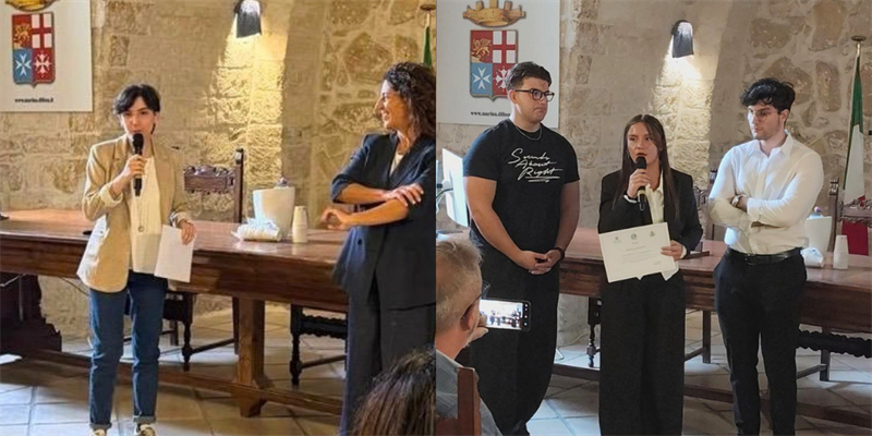 Da sinistra: Ilenia Pirillo e Marina Locorotondo