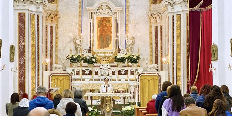 Santa messa al Santuario Madonna della Scala Santa messa al Santuario Madonna della Scala