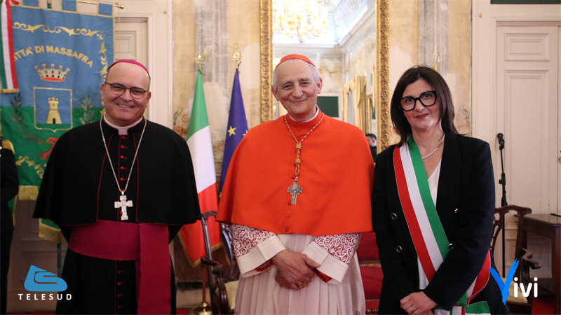 Il Cardinale Zuppi a Massafra: «Siate artigiani di pace e comunità»