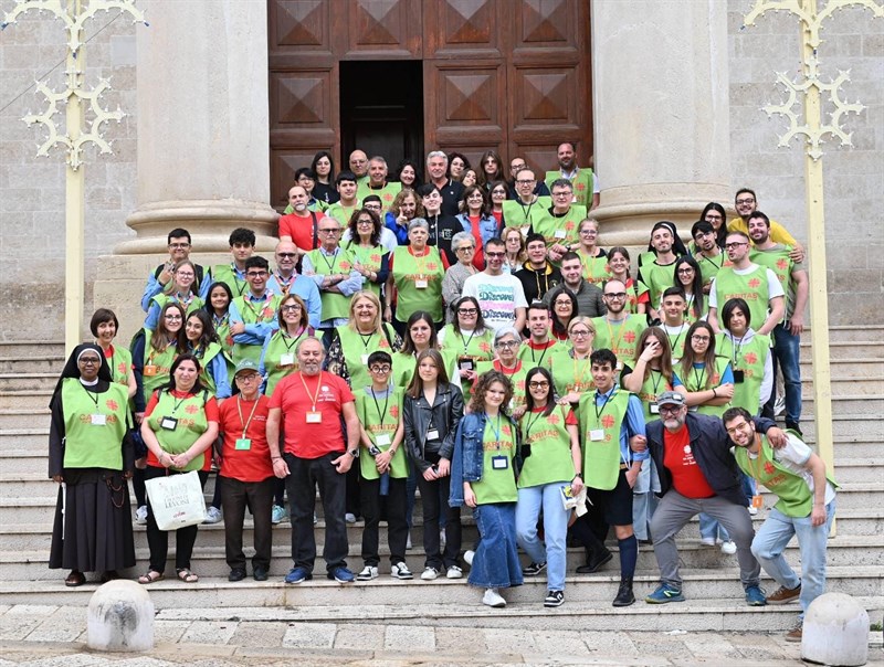 I volontari Caritas parrocchiale San Lorenzo e Gesù Bambino