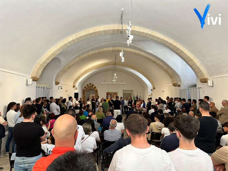 La proclamazione del nuovo sindaco Cristella