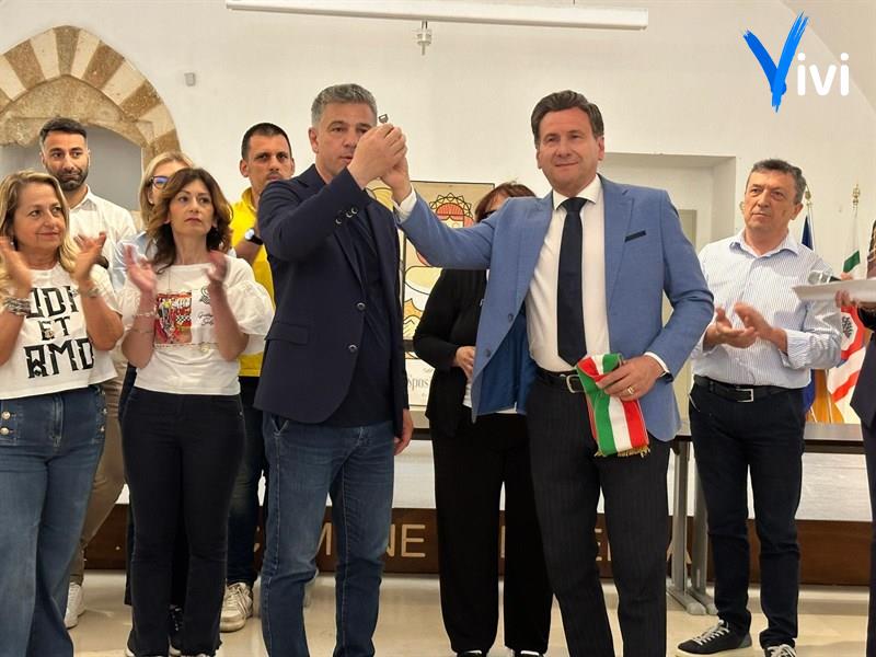 La proclamazione del nuovo sindaco Cristella