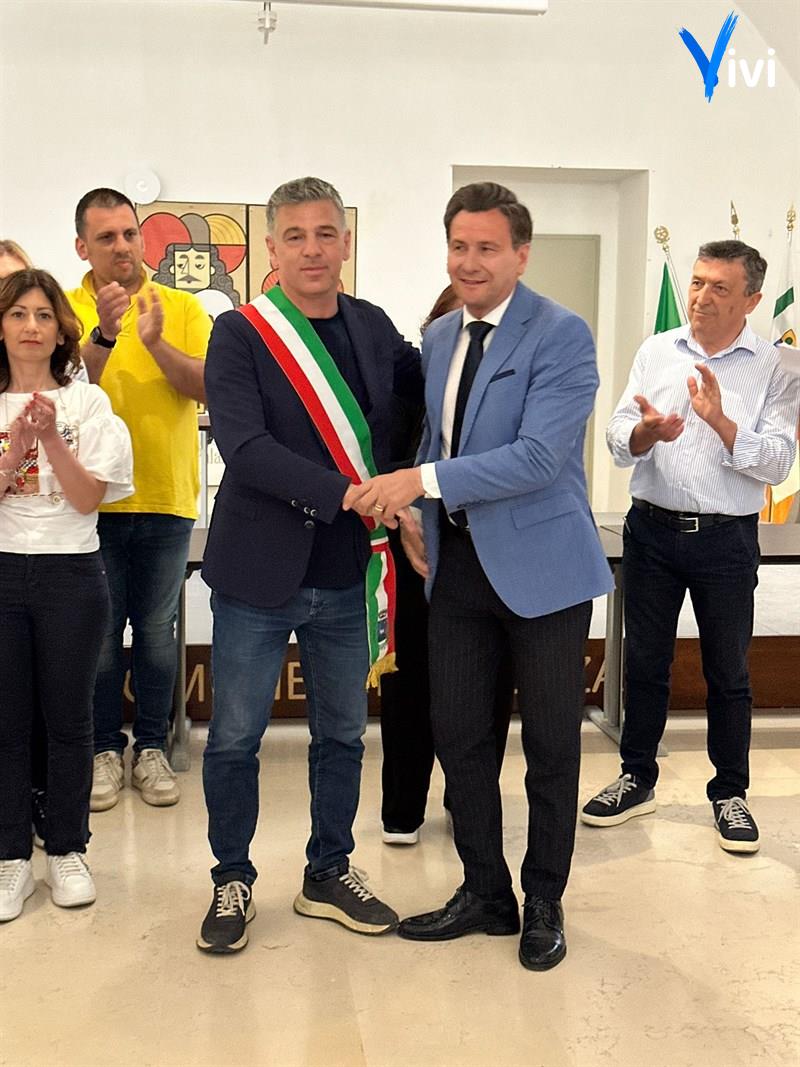 La proclamazione del nuovo sindaco Cristella
