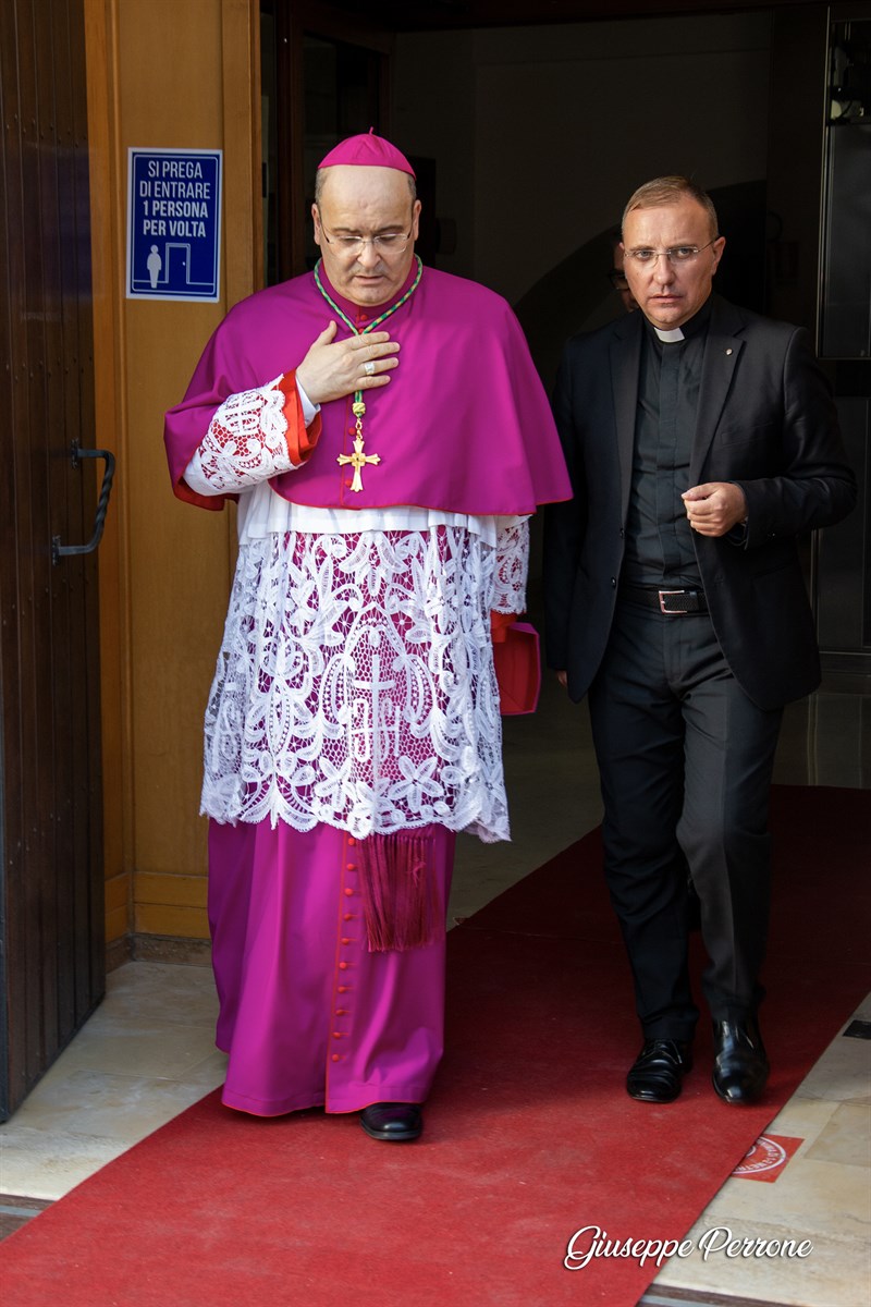 L'ingresso nella vicaria di Laterza di monsignor Sabino Iannuzzi