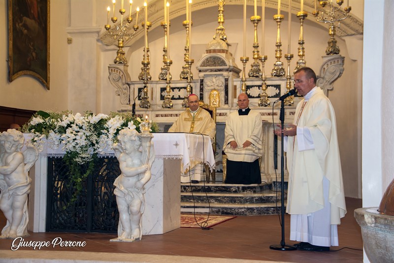 L'ingresso nella vicaria di Laterza di monsignor Sabino Iannuzzi