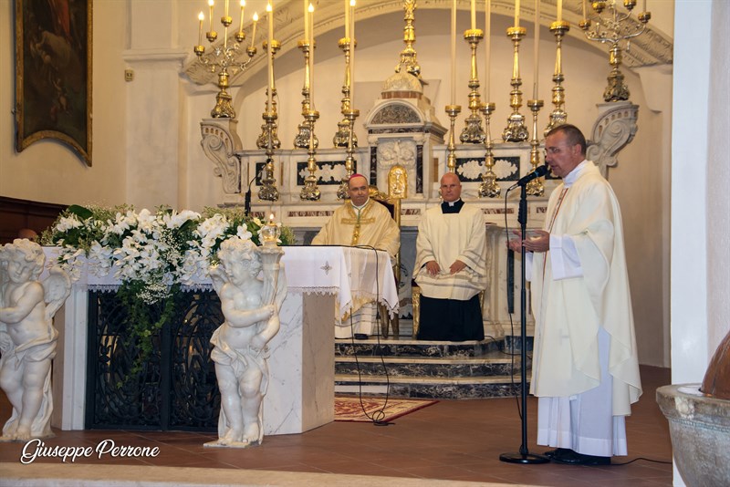 L'ingresso nella vicaria di Laterza di monsignor Sabino Iannuzzi