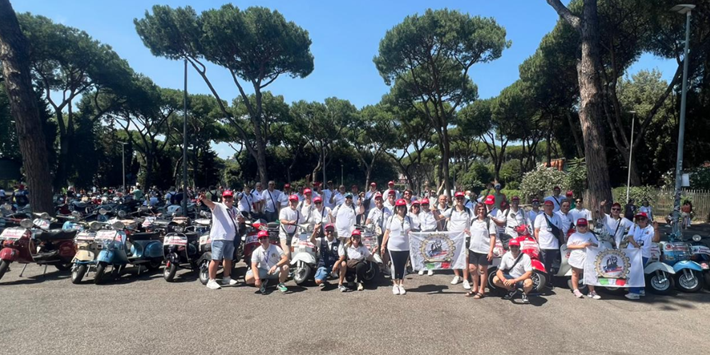 Il Vespa Club Castellaneta conquista la Capitale: 50 delegati ai Vespa World Days