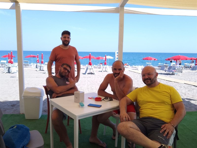 Lo staff del lido Marajà 2.0