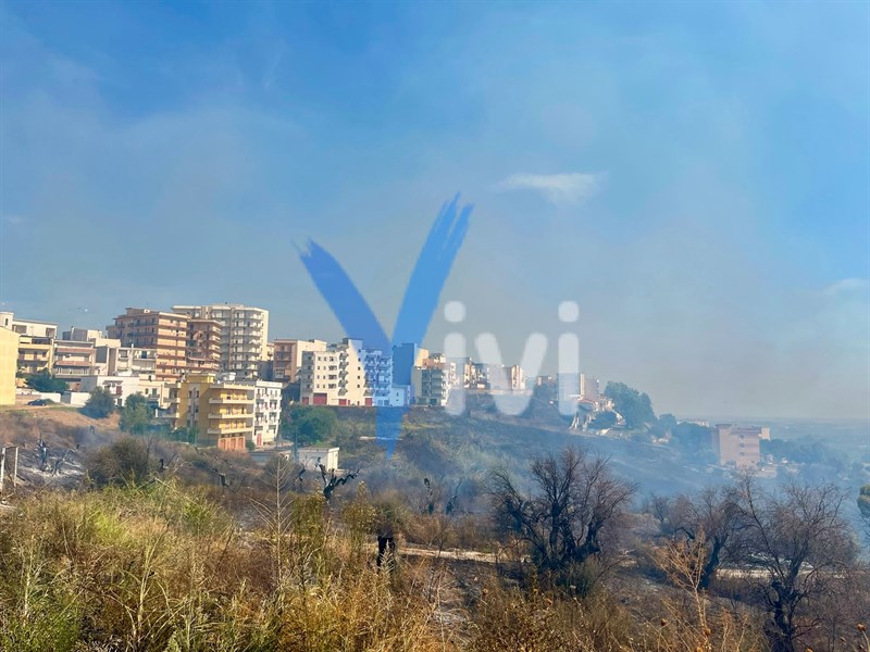 Fiamme a Ginosa 